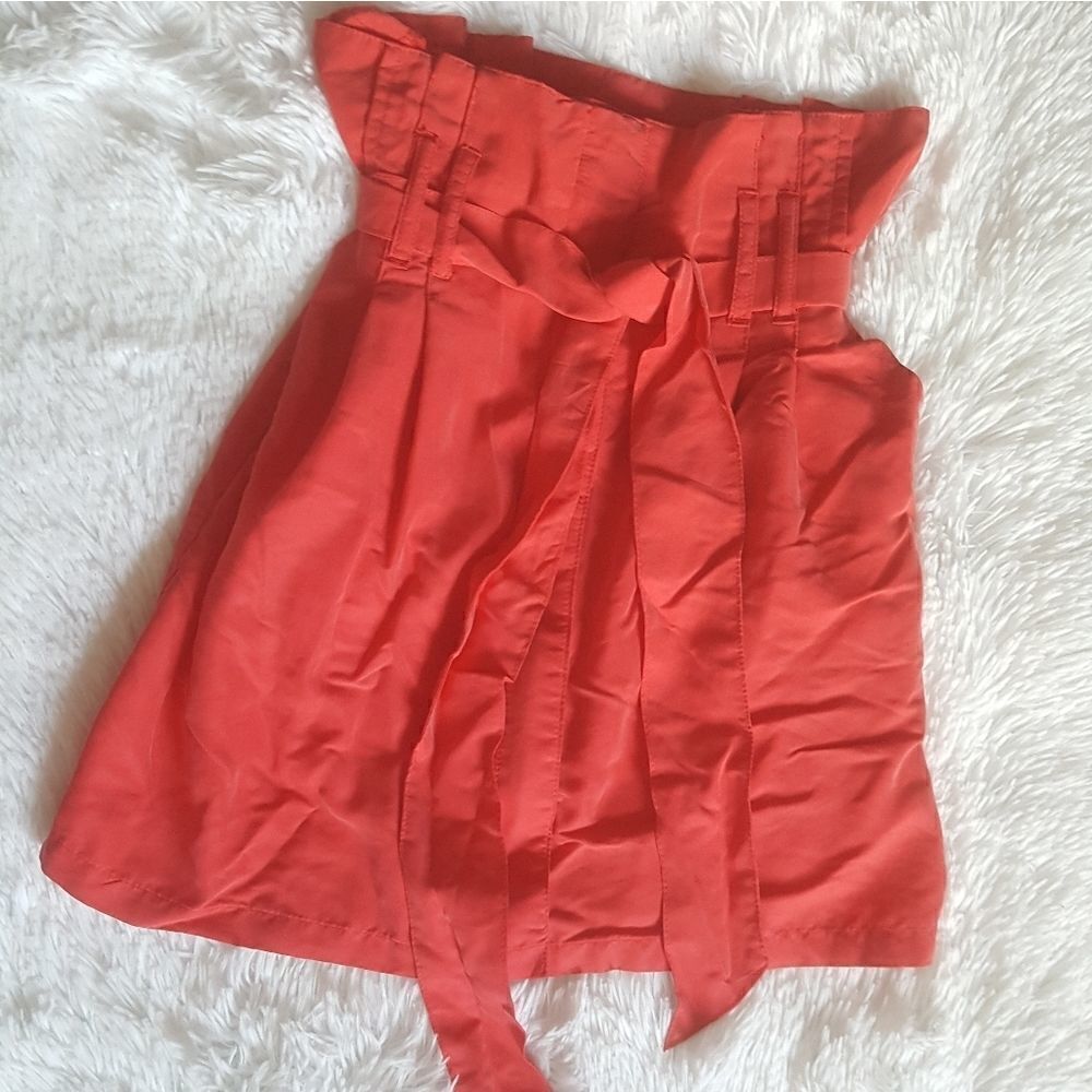Kimchi Blue Mini Skirt Tie Waist Womens Size 0‎